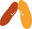 NIKE BROWN&ORANGE PAGE